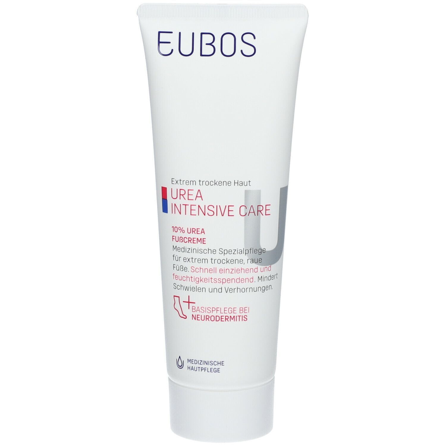 EUBOS® Trockene Haut Urea 10% Fußcreme