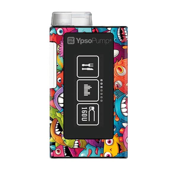Diasticker® Mylife Ypsopump Sticker "Monster-Mania"