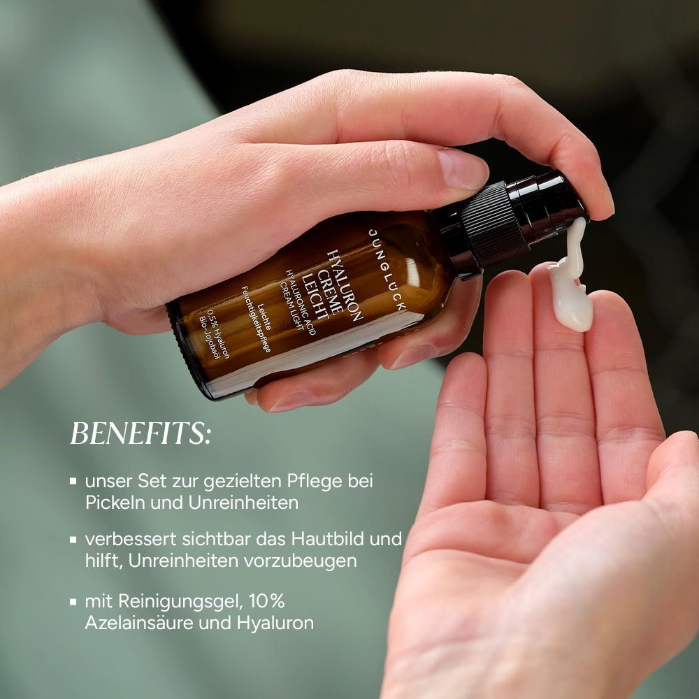 JUNGLÜCK Set Unreinheiten mindern