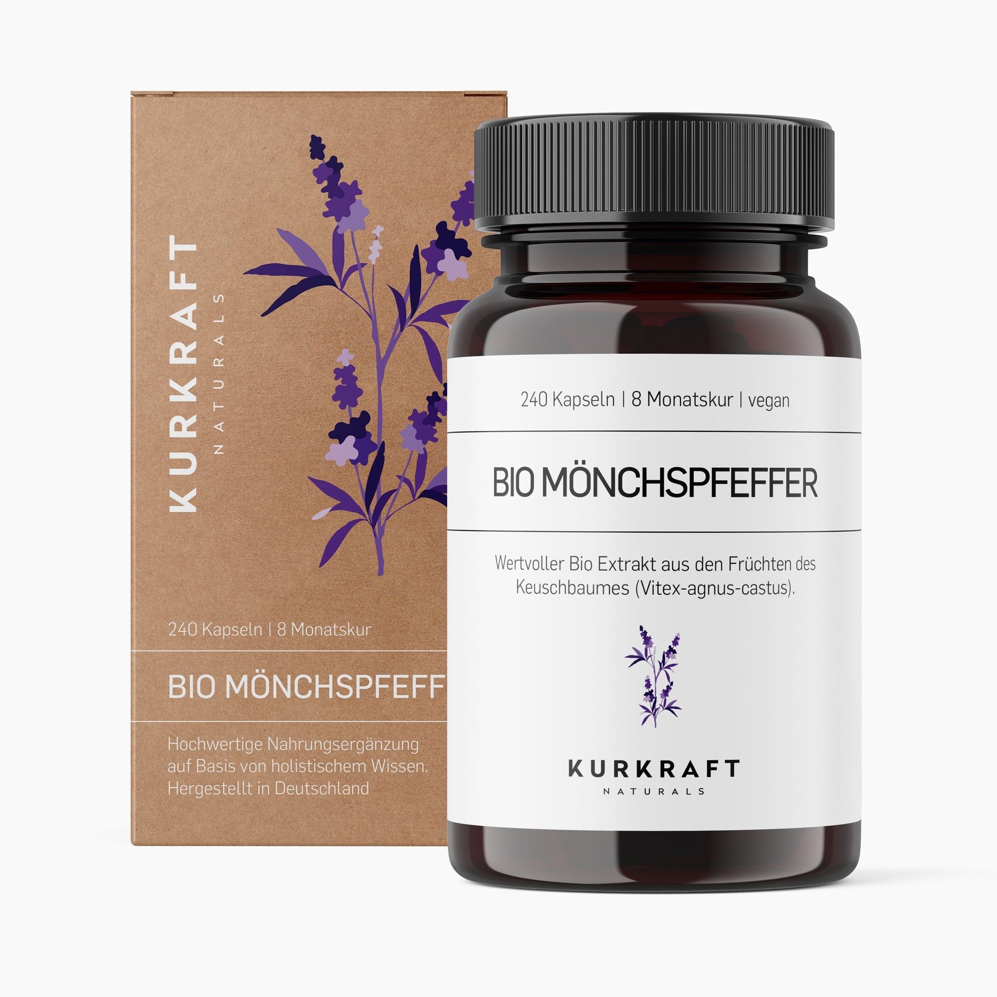 Kurkraft© Bio Mönchspfeffer Kapseln 240 St