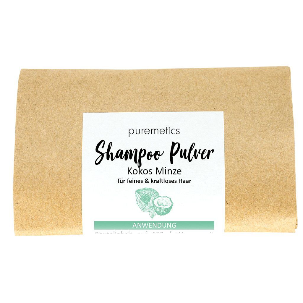puremetics - Shampoo-Pulver "Kokos Minze"