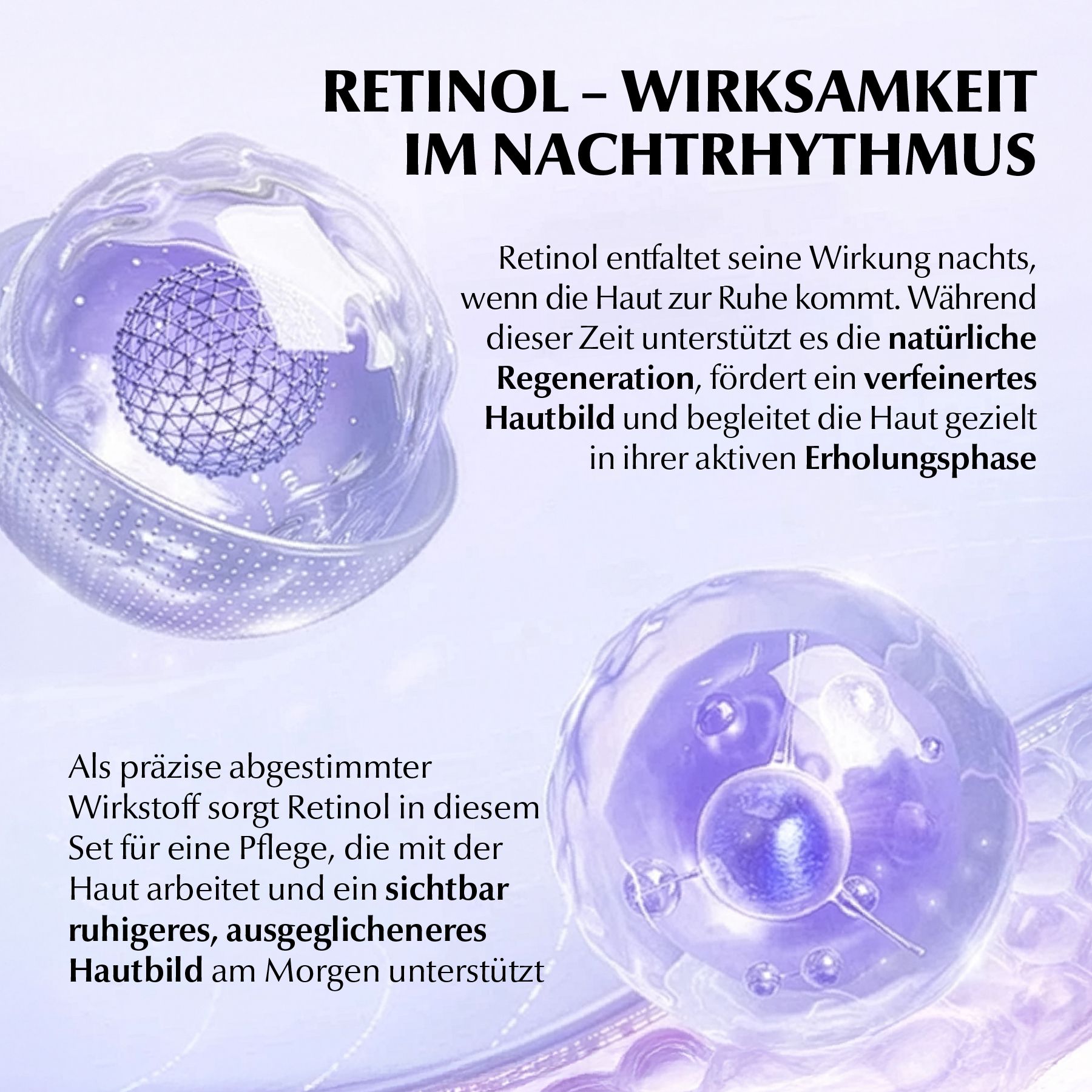 DR RASHEL Gesichtspflege-Set Retinol Anti-Falten Serum Cream Cleanser Toner