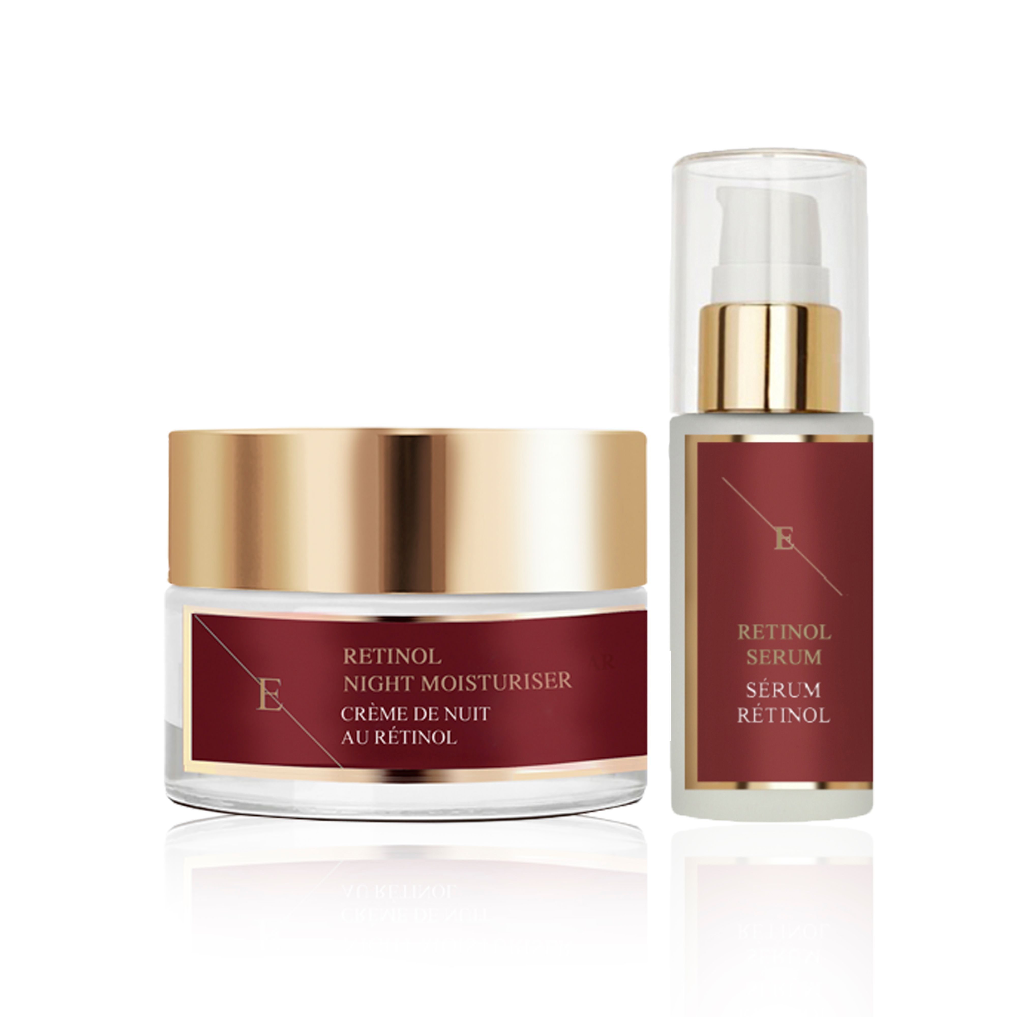 ErthSkin London Retinol serum + Retinol nachtfeuchtigkeit set