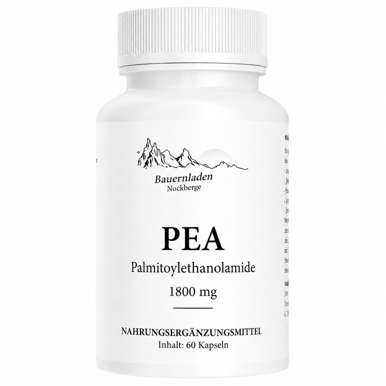 Bauernladen Nockberge | PEA 1800 mg Palmitoylethanolamide 1x60 St Kapseln