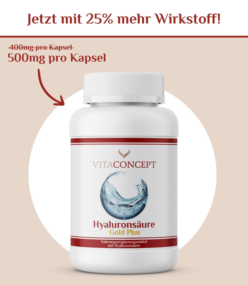 VITACONCEPT Hyaluronsäure Gold Plus