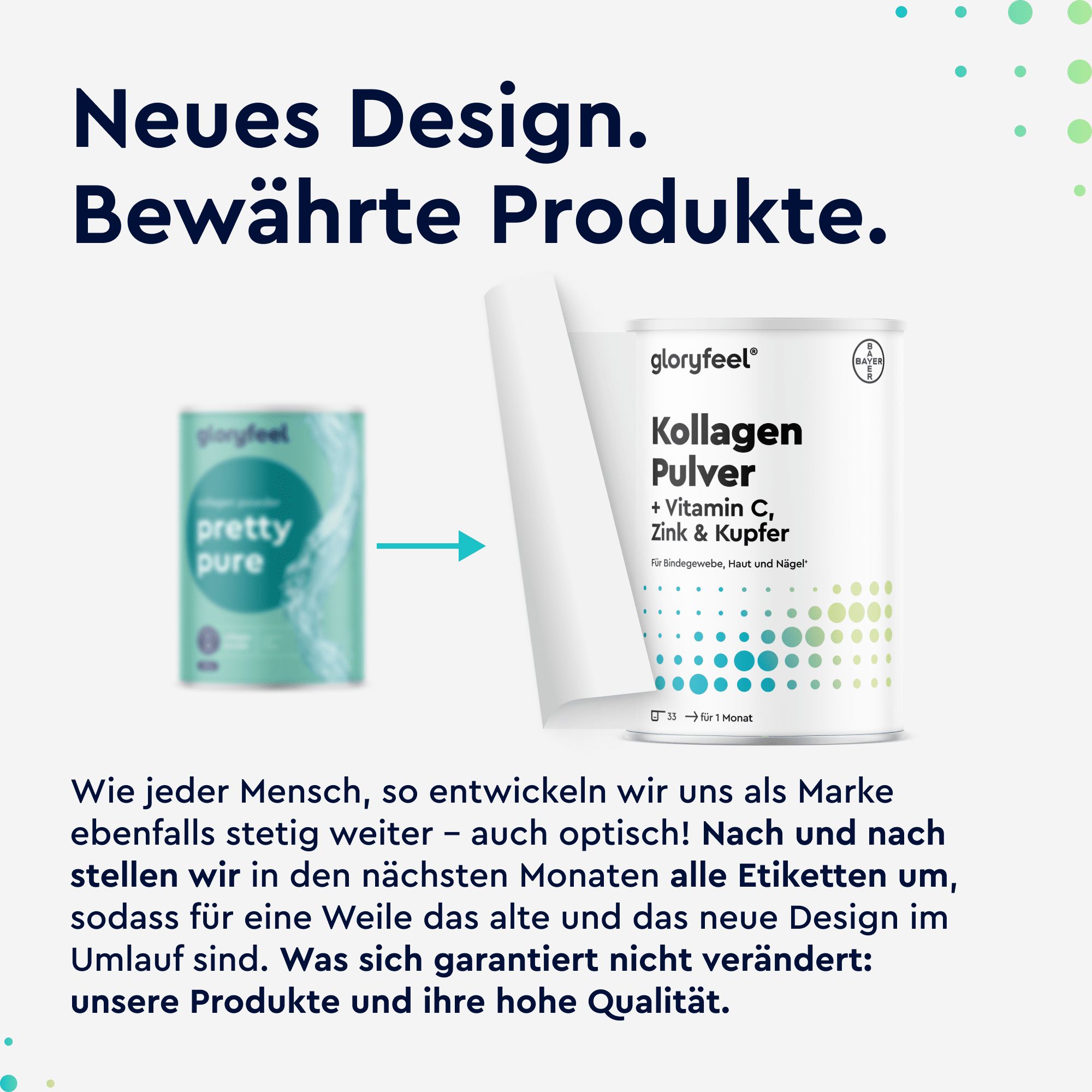 gloryfeel ® Kollagen Pulver Pretty Pure