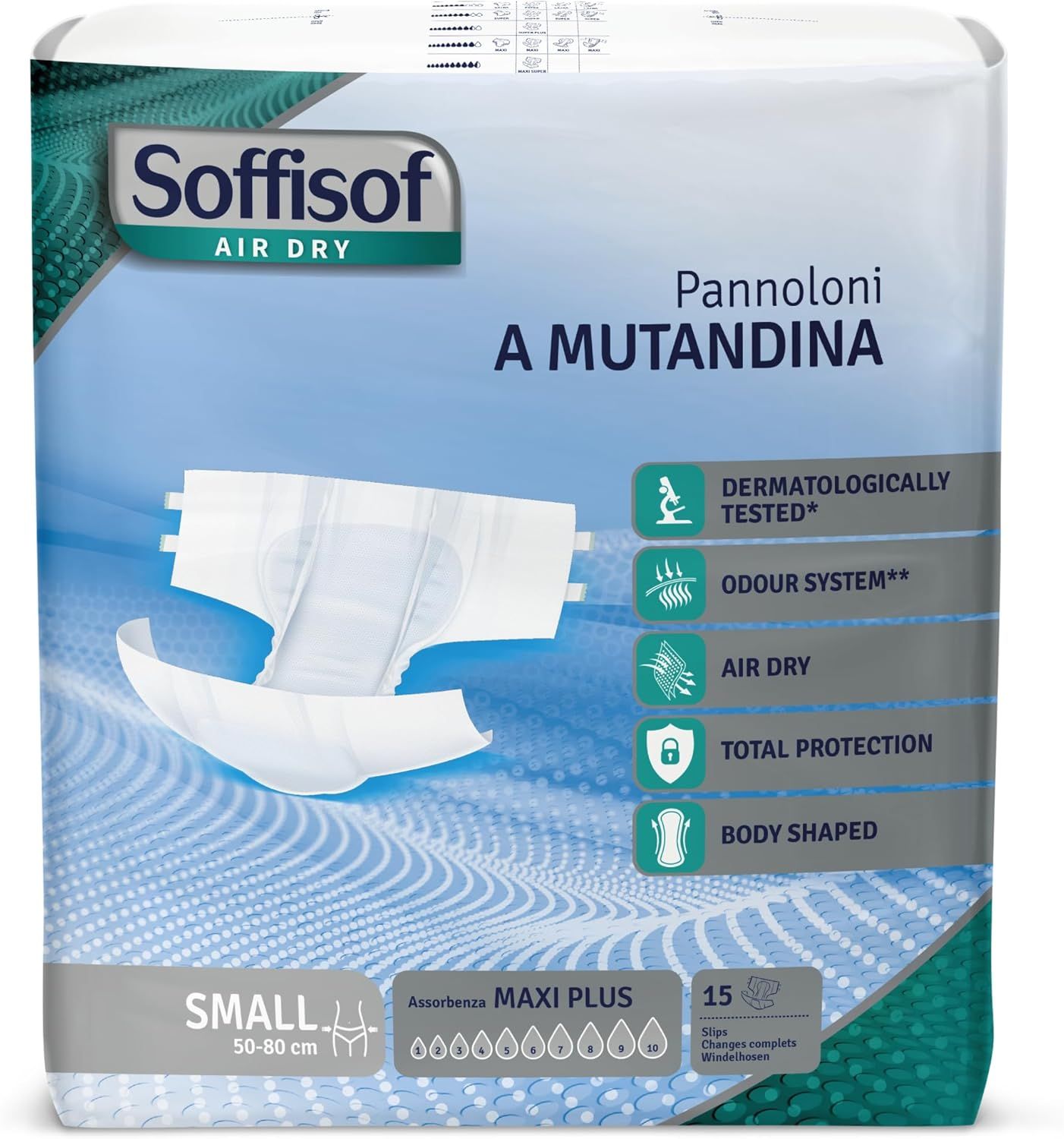 Soffisof Air Dry Windeln für Erwachsene Maxi Plus