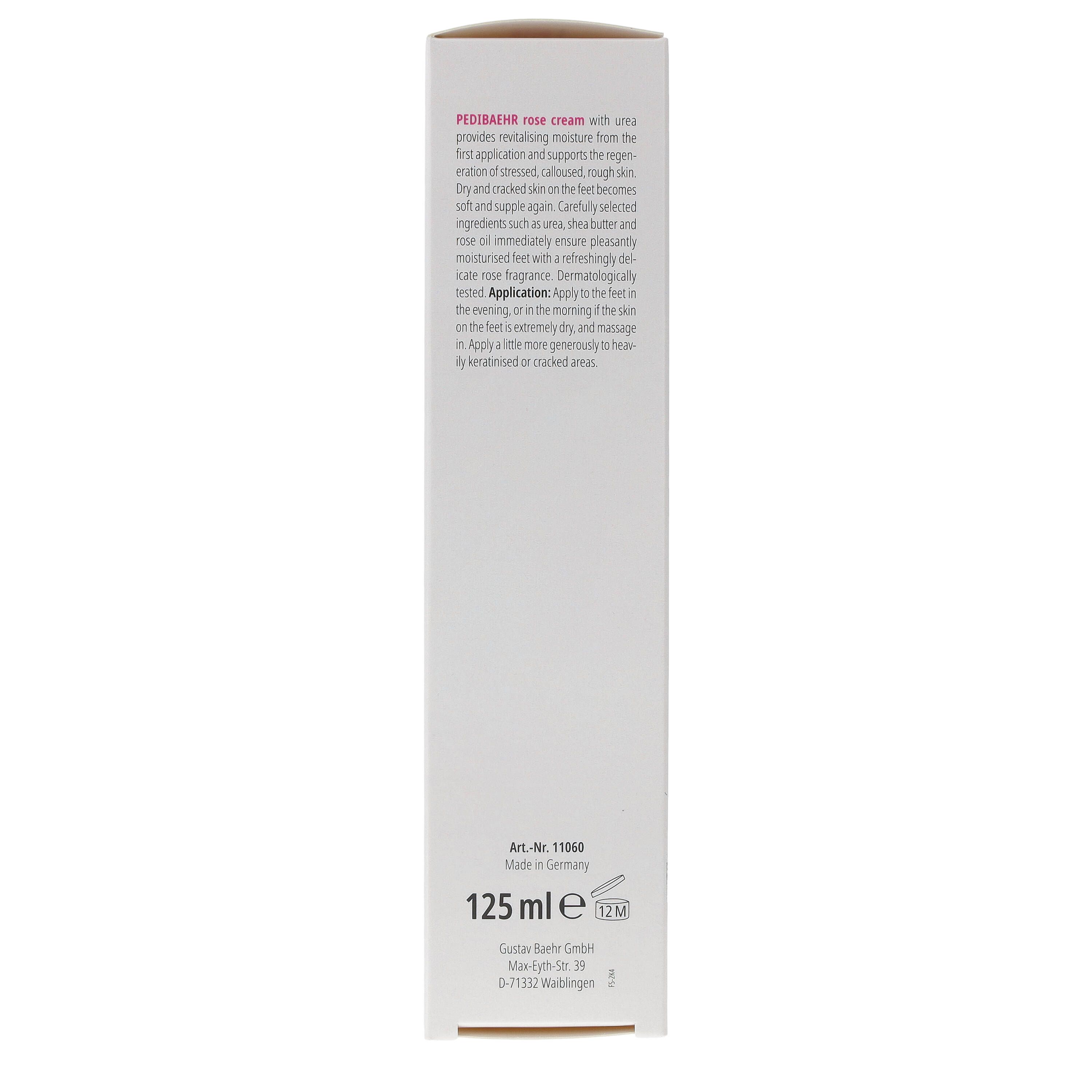 Pedibaehr Fußcreme Rosencreme mit Urea