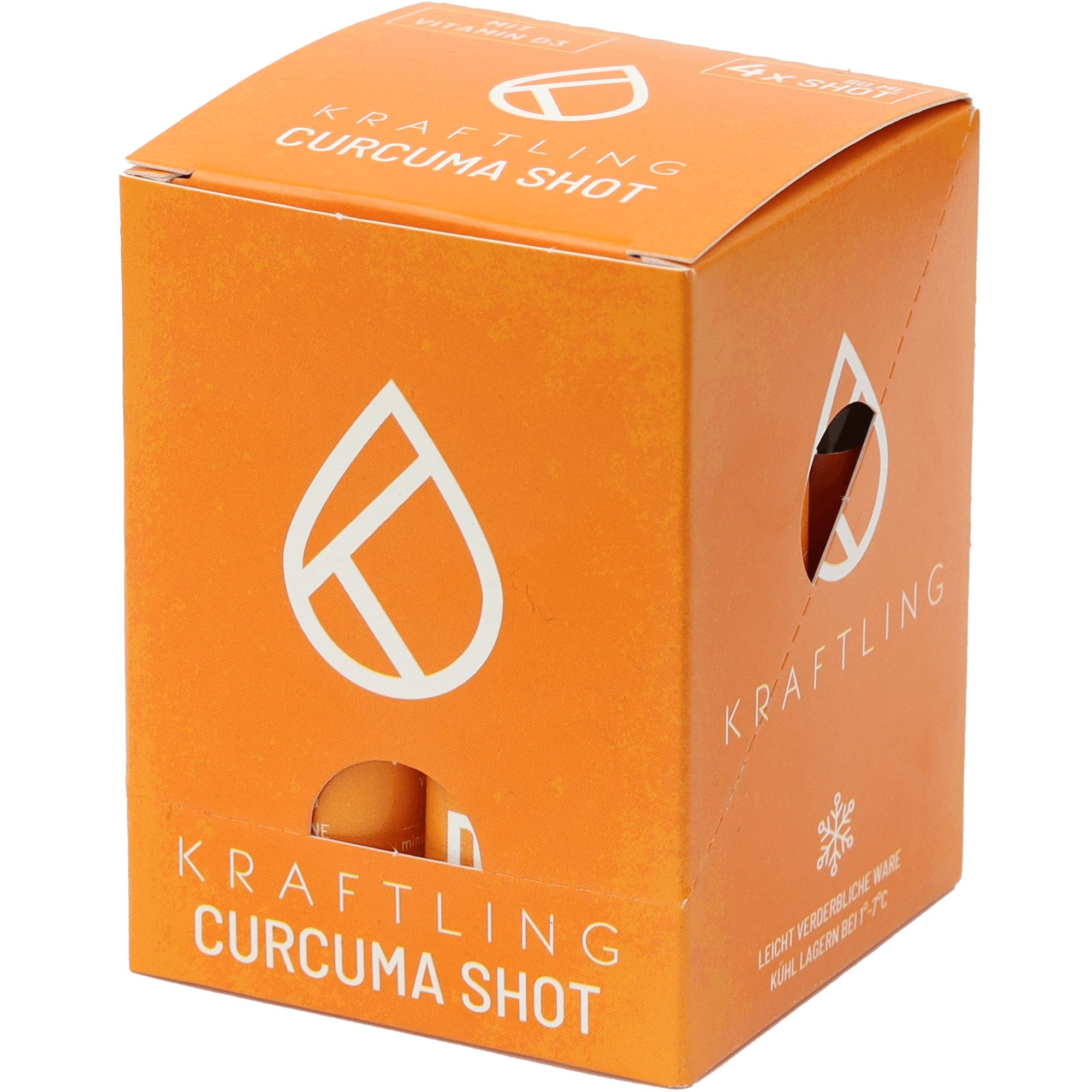 Kraftling Curcuma Shot mit Vitamin D3