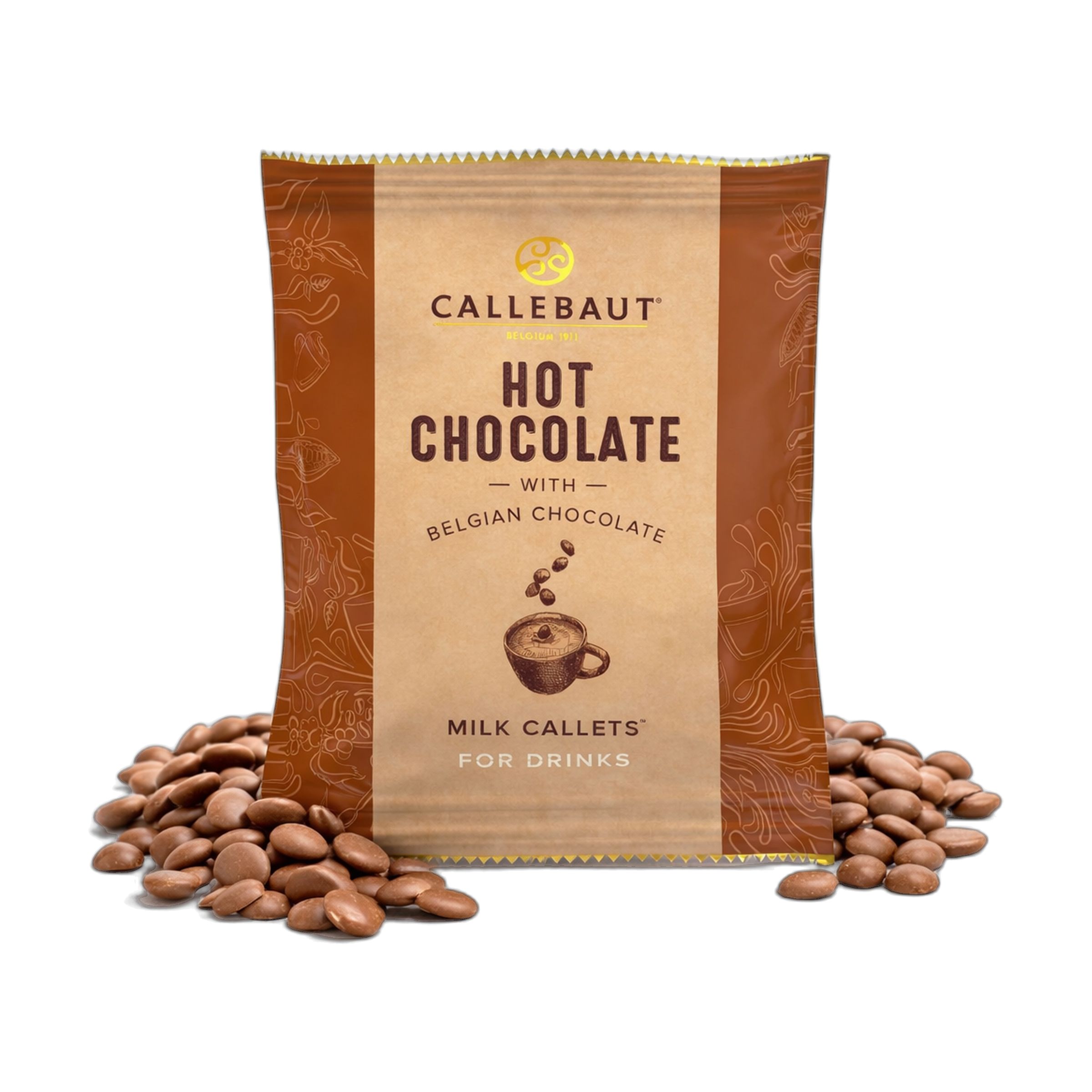 Callebaut Hot Chocolate Vollmilch Callets 875 g