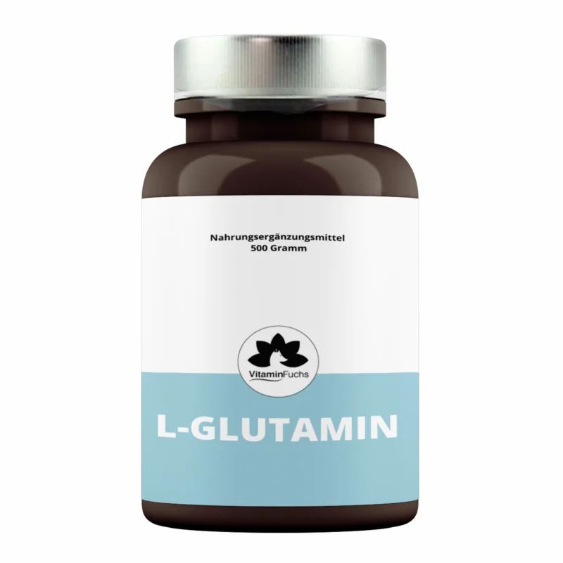 L-Glutamin Reines Pulver von VitaminFuchs