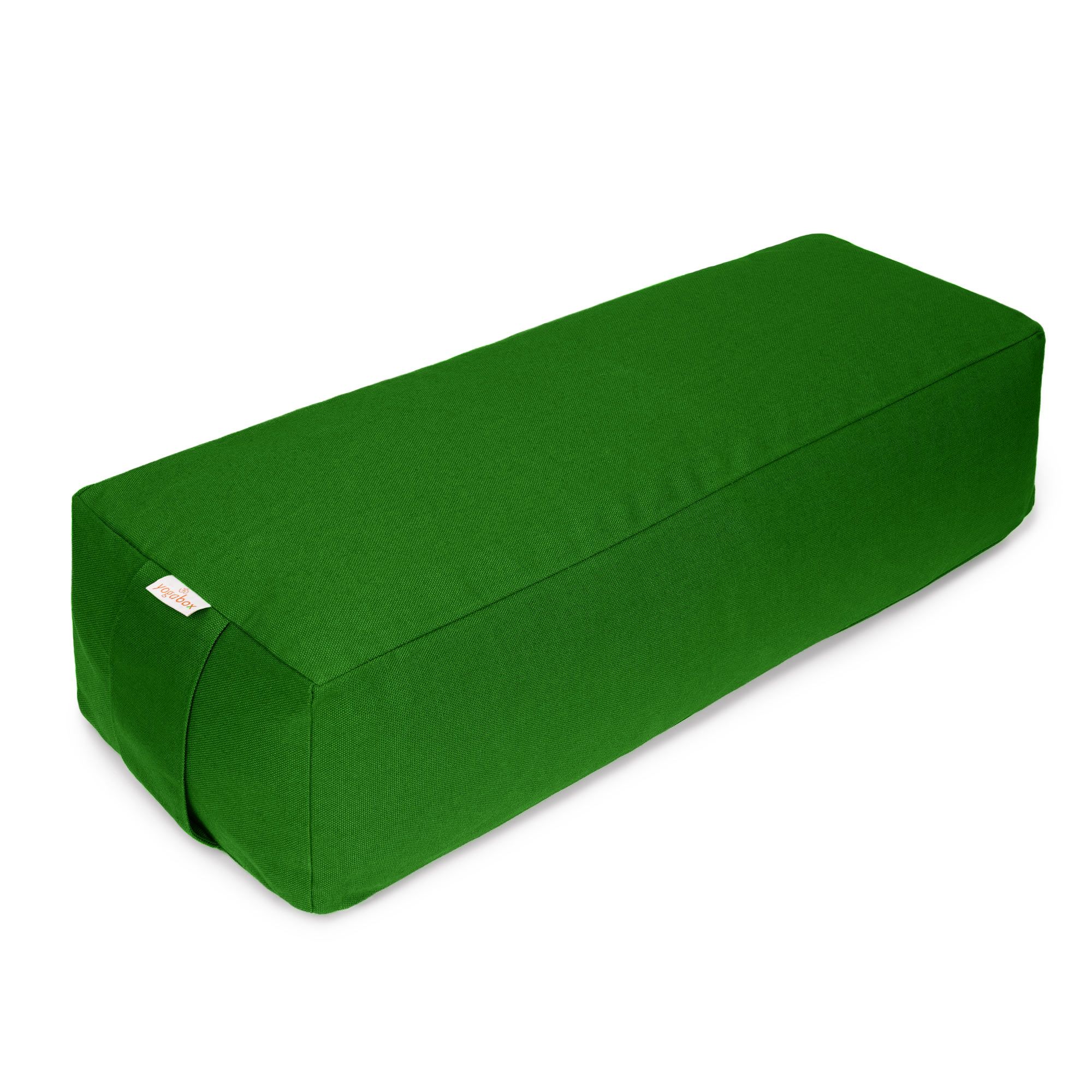 yogabox Yoga und Pilates Rechteckbolster Basic - olivgrün 60 x 20 14,0 cm 1 St