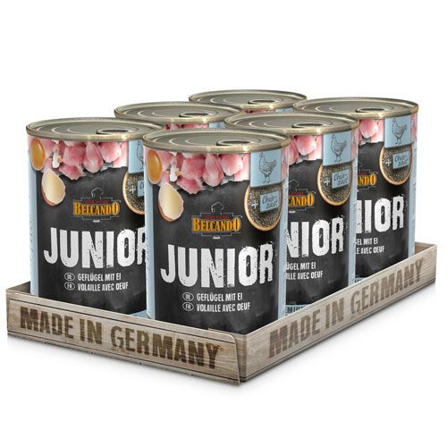 Belcando Junior Geflügel mit Ei 2,4 kg