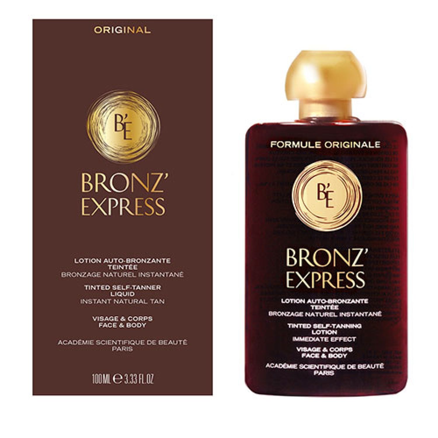 Academie Bronz Express Lotion getönte Selbstbräunungslotion