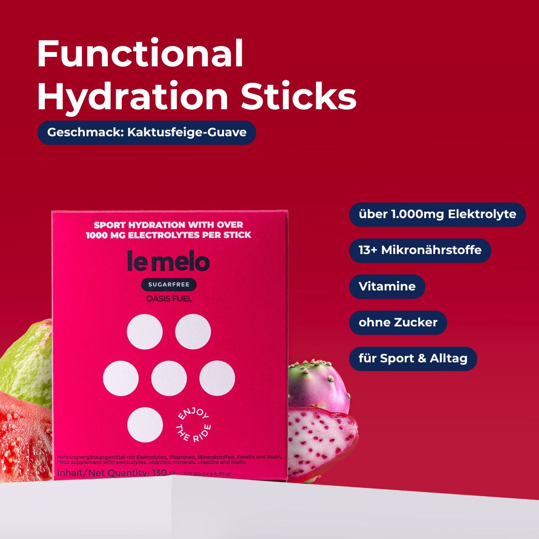 le melo OASIS FUEL - funktionale Hydration ohne Zucker