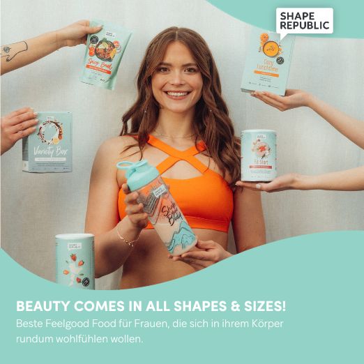 Shape Republic Slim Shake | Fitness Diät Shake zum Abnehmen | 24 Vitamine & Mineralstoffe