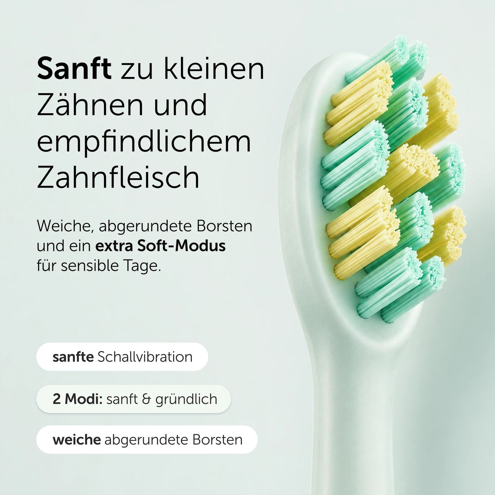 Wondersmile Kids Bürstenköpfe Magic Mint - Ersatzbürstenköpfe extra weich