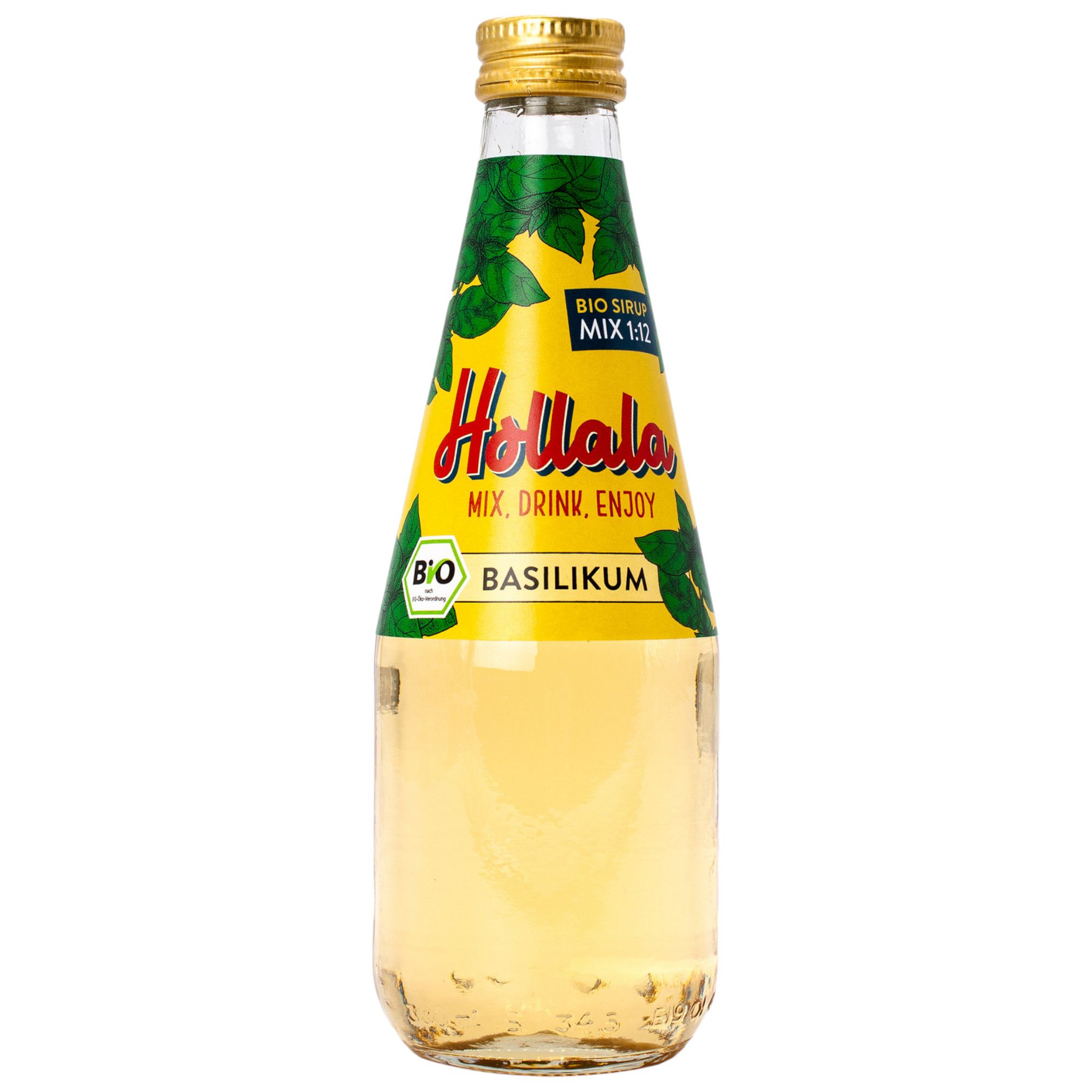 Hollala - Bio Sirup Basilikum 330 ml