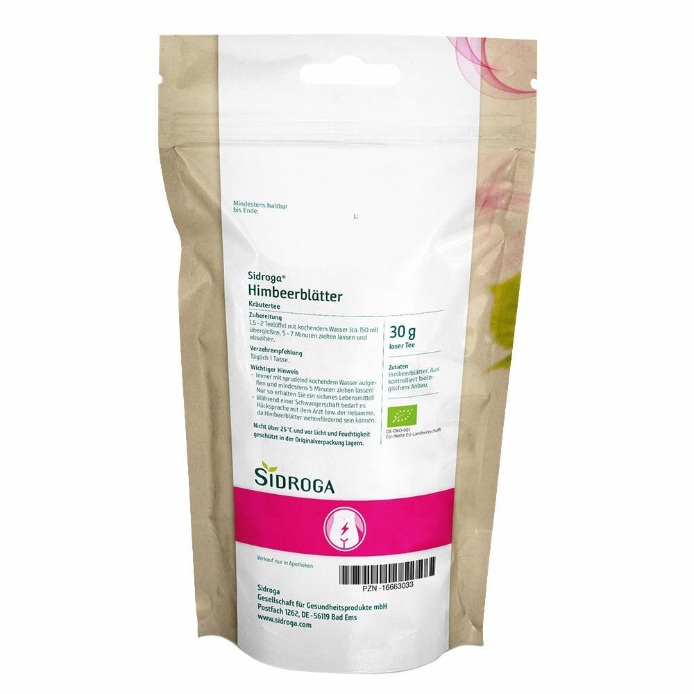 Sidroga® Himbeerblätter loser Kräutertee