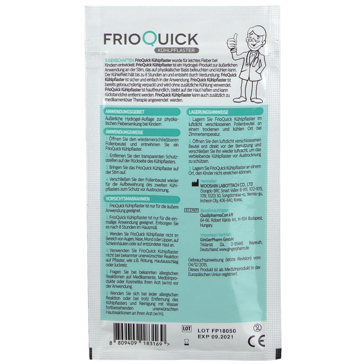 FrioQuick® Kühlpflaster