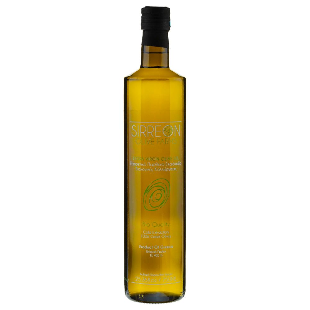 Sirreon Natives Olivenöl Extra, Premium Qualität, Säuregehalt 0,4 % 750 ml