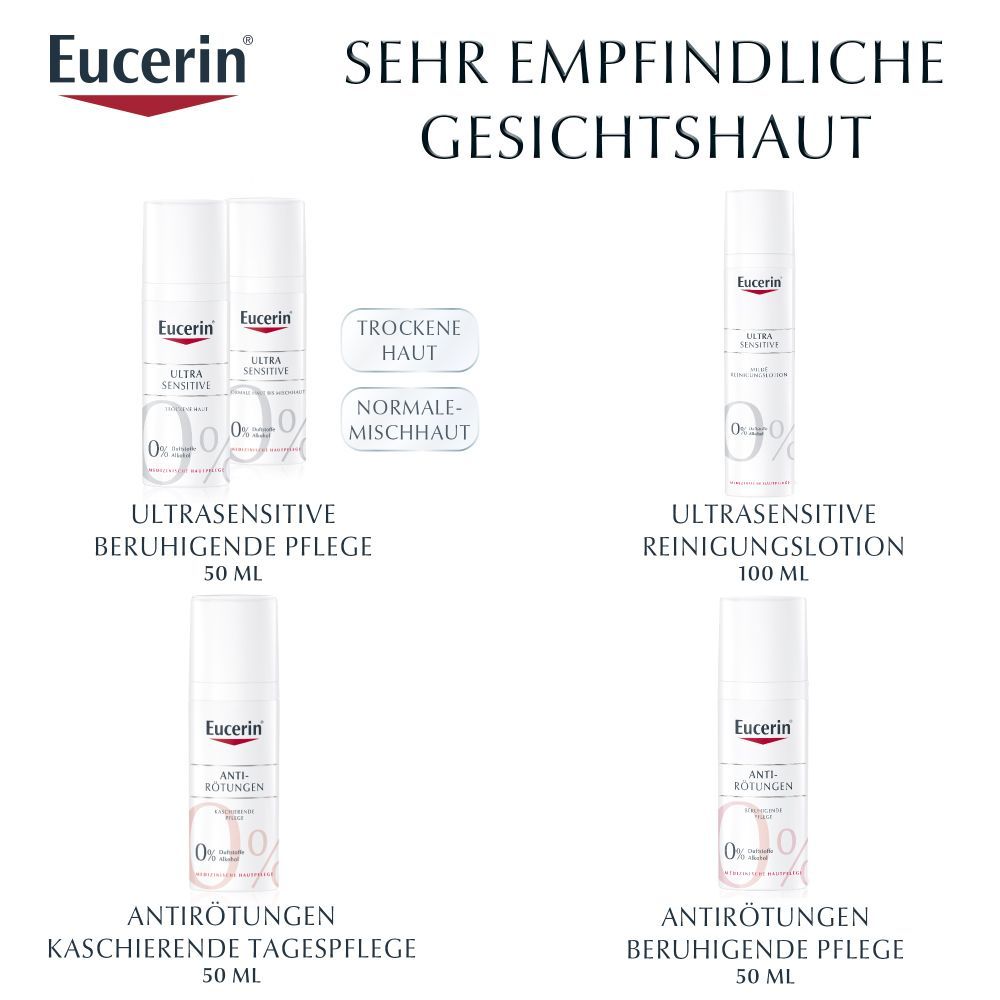 Eucerin® UltraSensitive Beruhigende Pflege für Trockene Haut