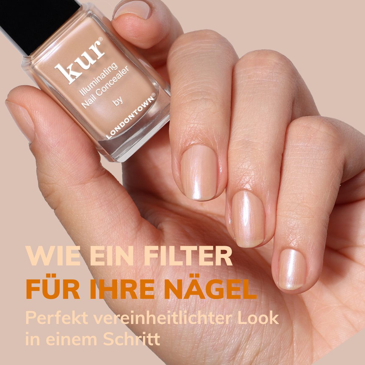 LONDONTOWN kur Illuminating Nail Concealer Nagelaufheller Bare