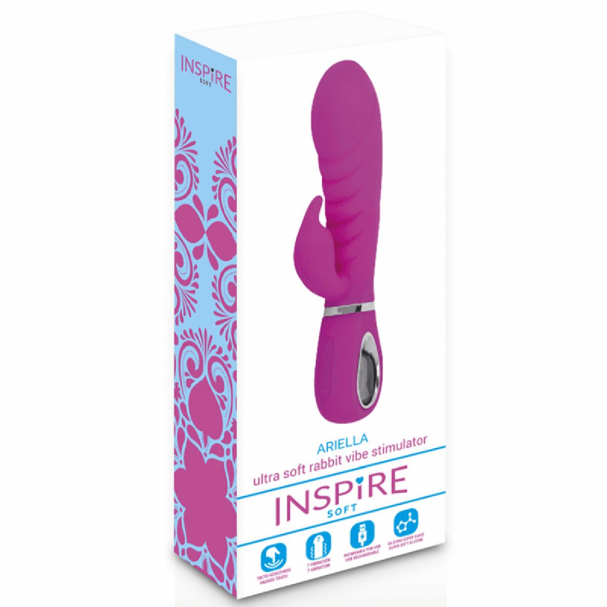 Rabbitvibrator 'Ariella' | 7 Vibrationsmodi Inspire 1 St