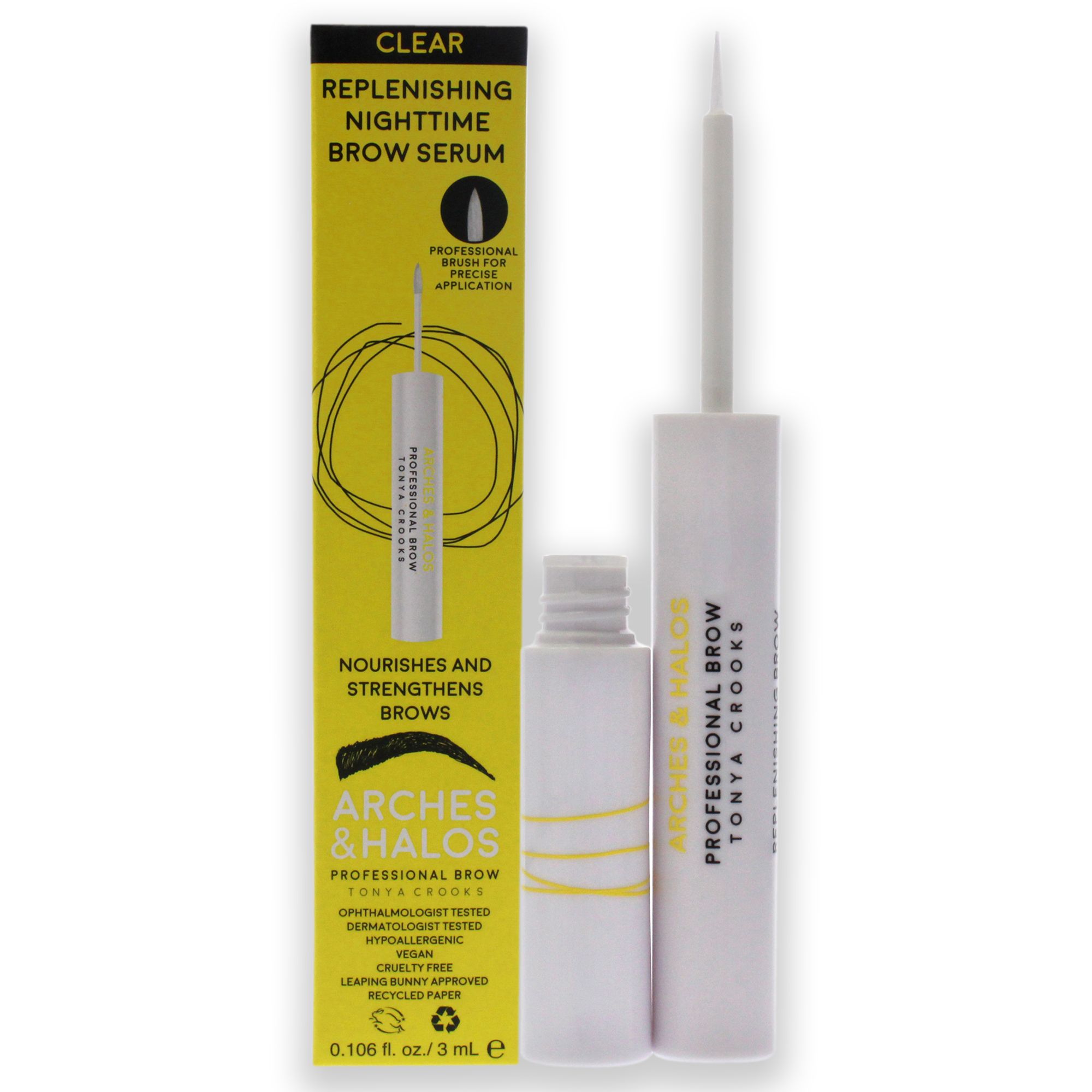 Replenishing Nighttime Brow Serum von Arches and Halos