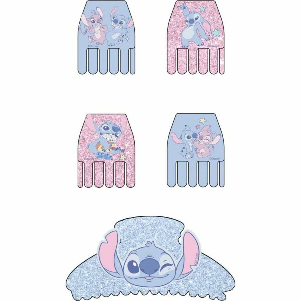 Haarspangen Stitch Blau