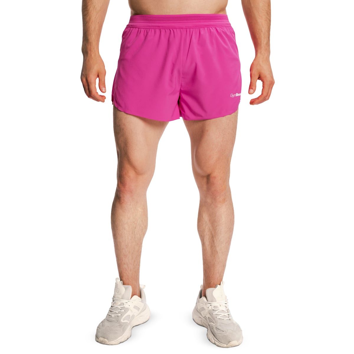 GymBeam Shorts Herren regular mit Gummizug, Taschen, Pulse X Lila 1 St
