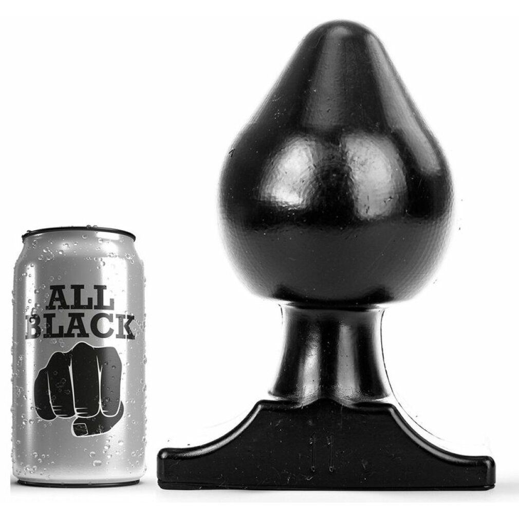 All black anal plug 19cm 1 St