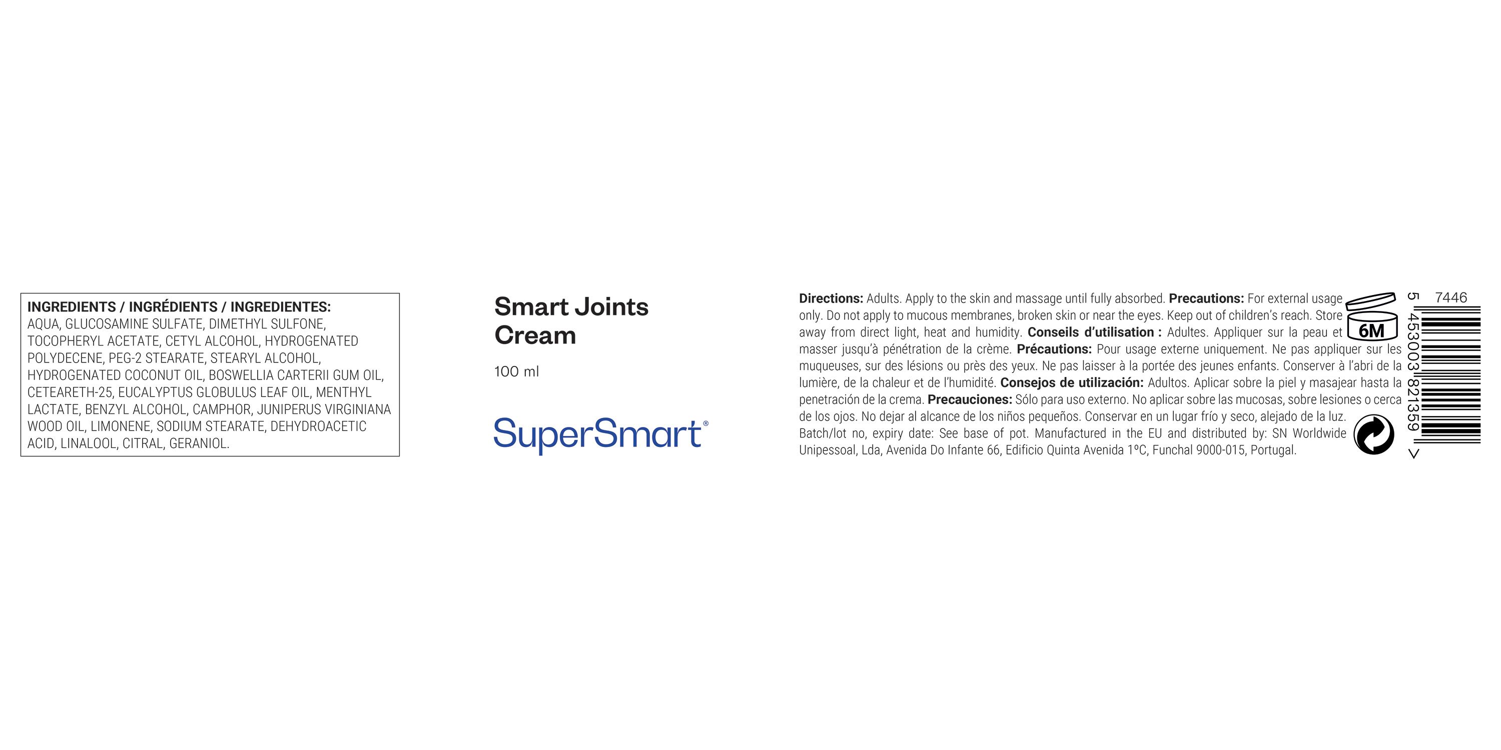 SuperSmart - Smart Joints Cream 100 ml