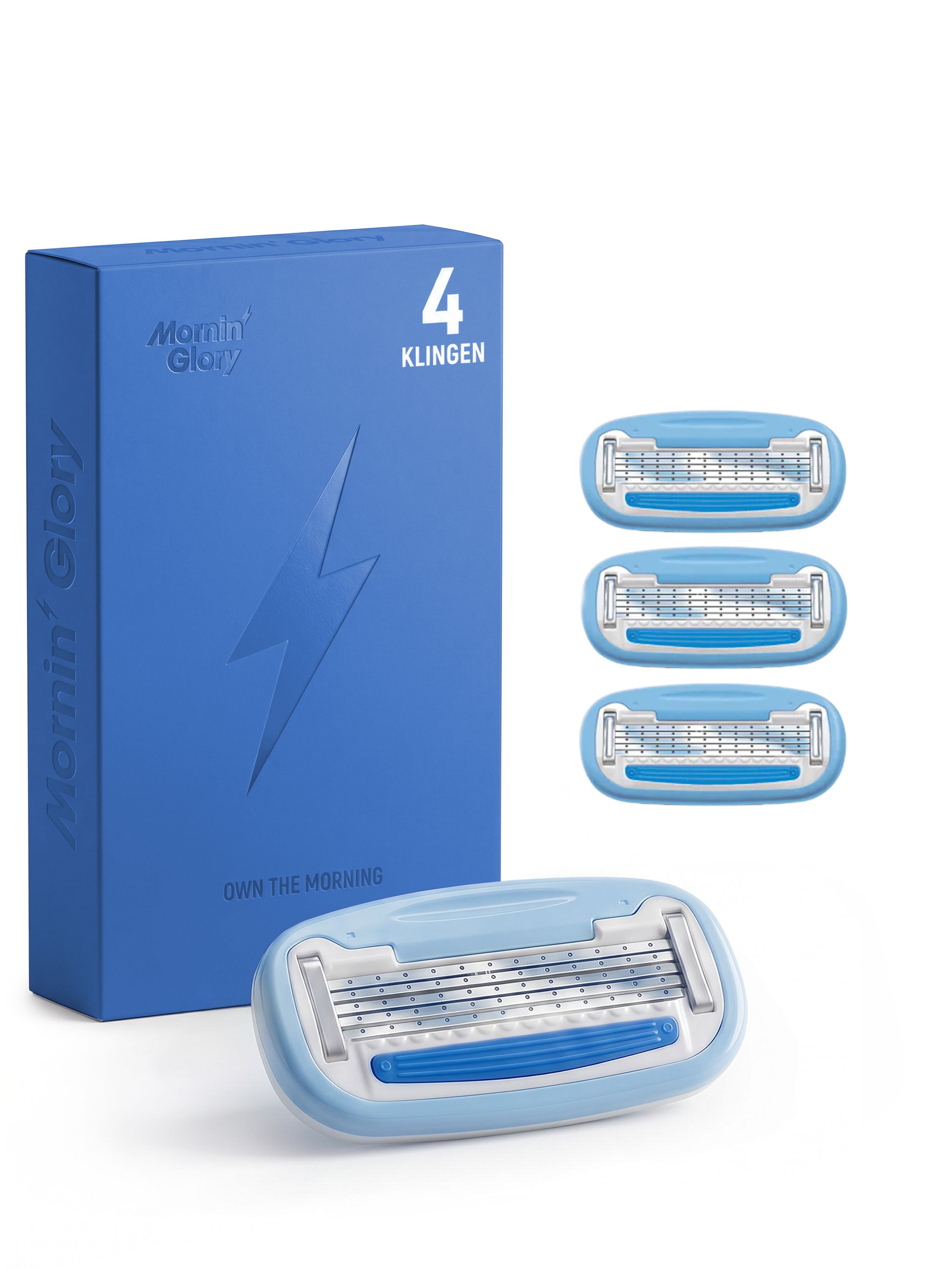 Mornin' Glory Body-Rasierklingen 5-Klingen-System 4 St