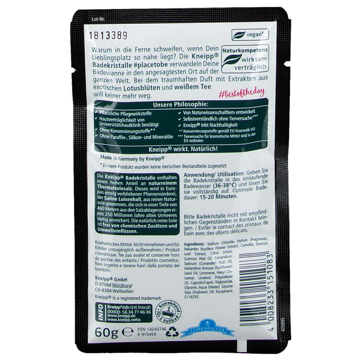 Kneipp® Badekristalle #placetobe