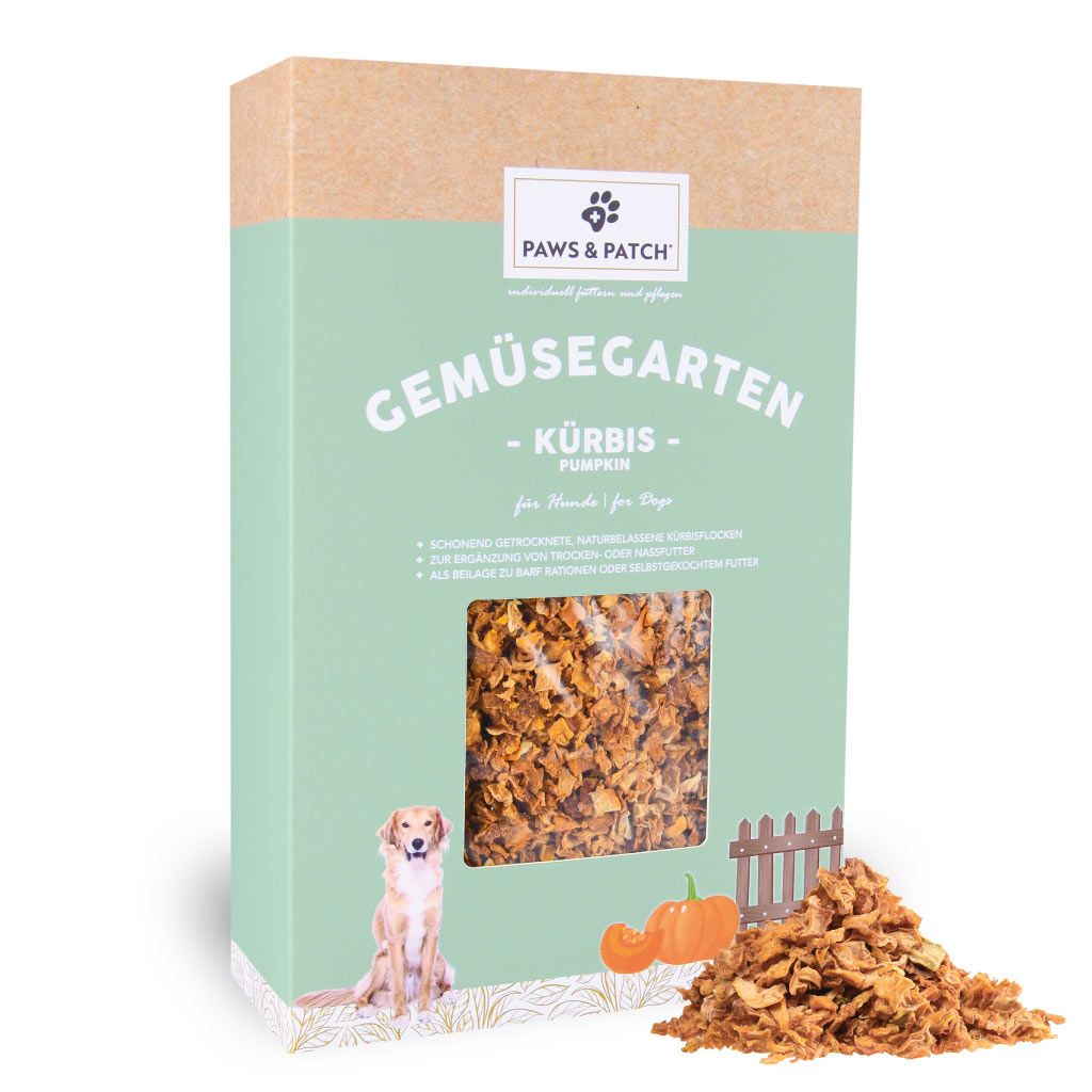 Paws&Patch Kürbisflocken für Hunde