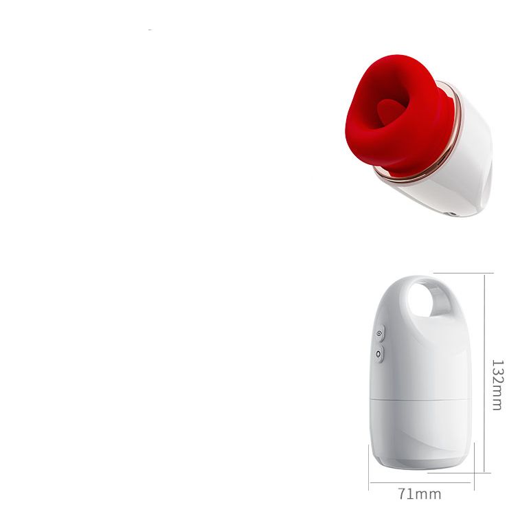 Pleasure Place 4-in-1 Vibrator - 10 Vibrations und Swing-Modi, 1 Saugfunktion, 10 Clamping-Modi