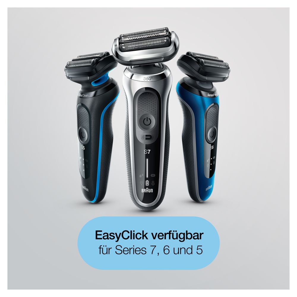 Braun - Aufsatz für Elektrische Rasierer für Männer "EasyClick Stubbler" für S5-7