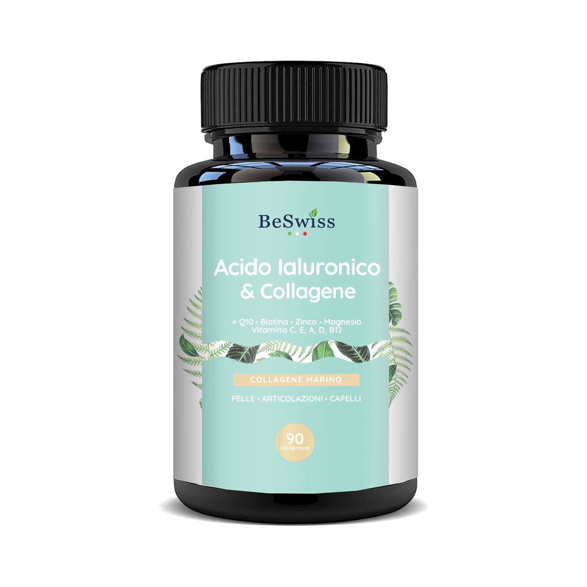 BeSwiss Acido Ialuronico e Collagene Marino