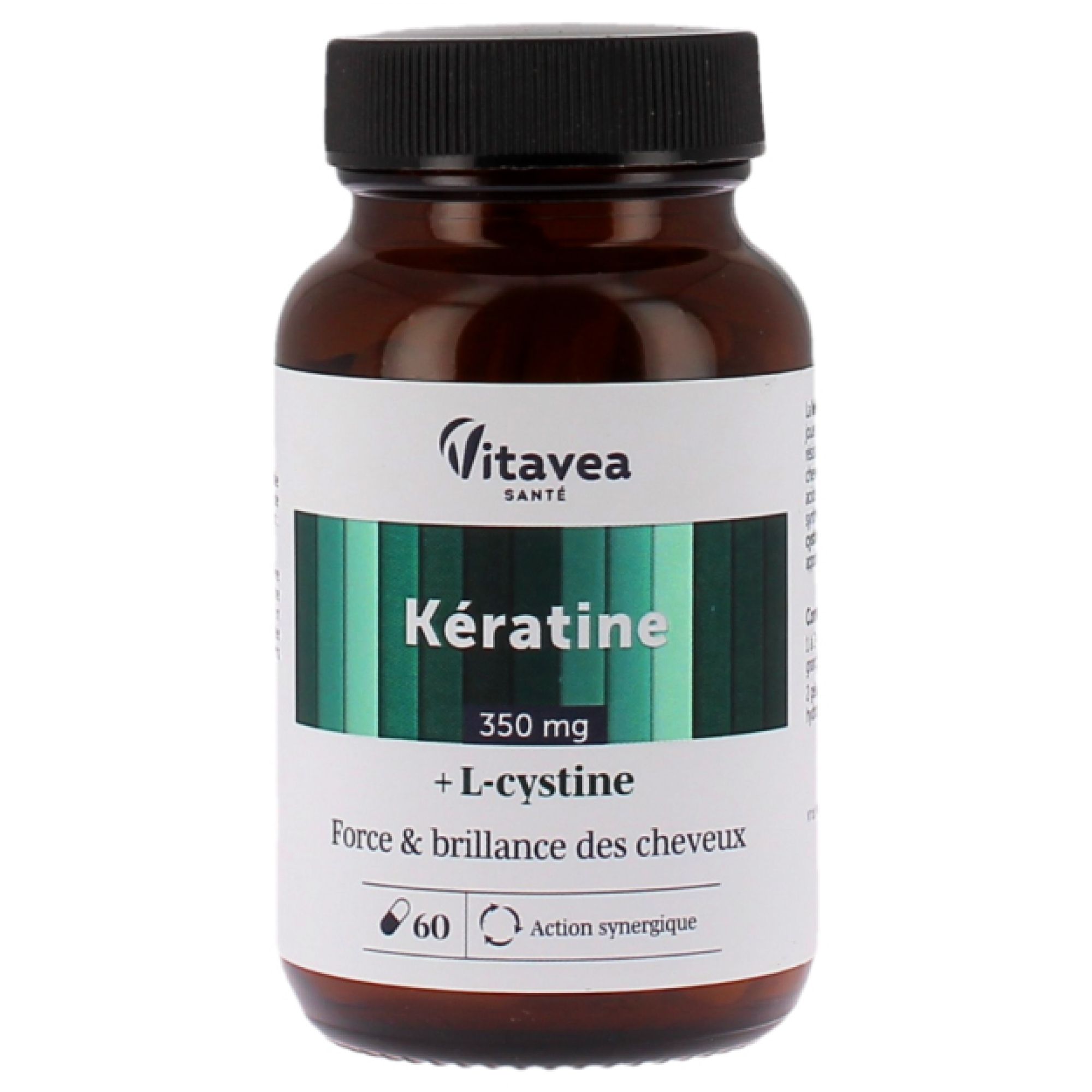 Vitavea Keratin 350 mg 60 Kapseln 8,8x4,7x4,7 cm