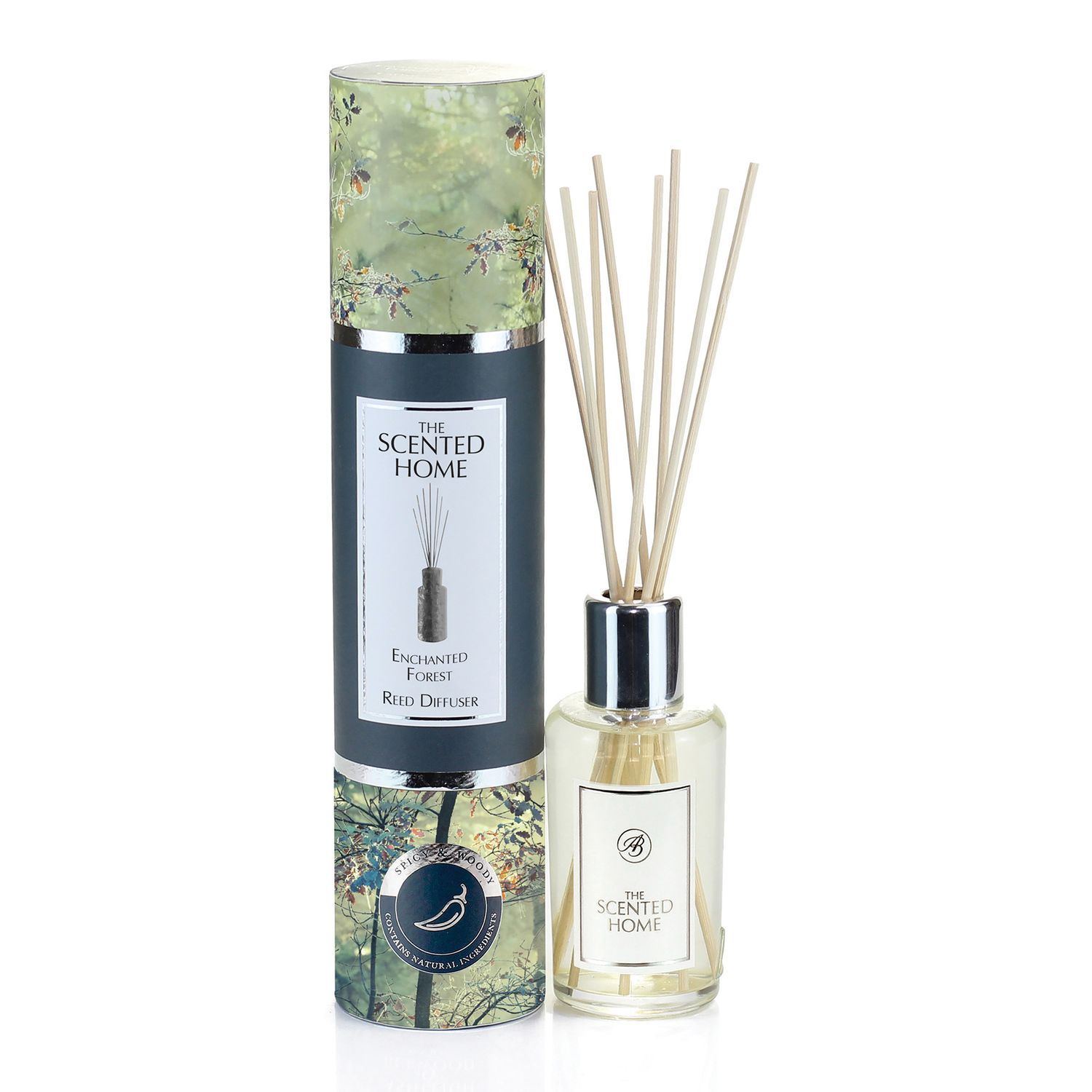 The Scented Home Raumduft Enchanted Forest Duftdiffuser mit Rattanstäbchen 150 ml