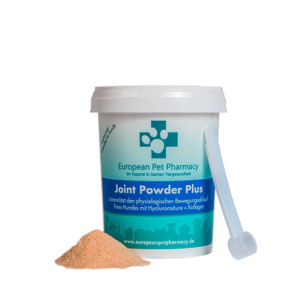 Europeanpetpharmacy’s Joint Powder Plus  hochdosiert gegen Gelenkbeschwerden