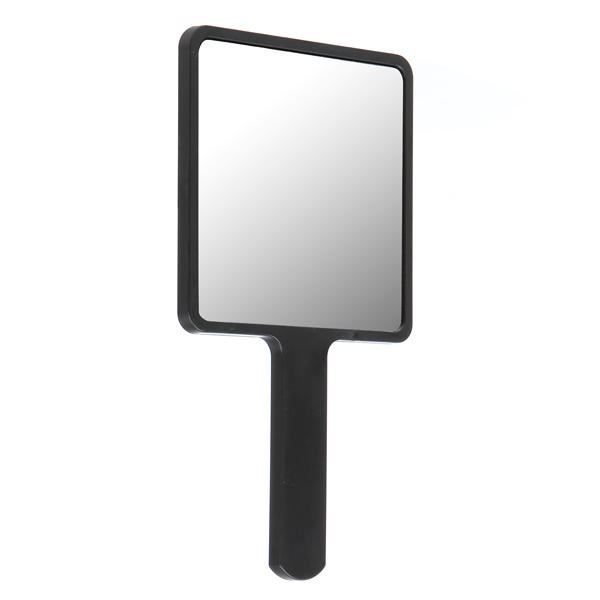 UNIQ Handspiegel, quadratisch schwarz