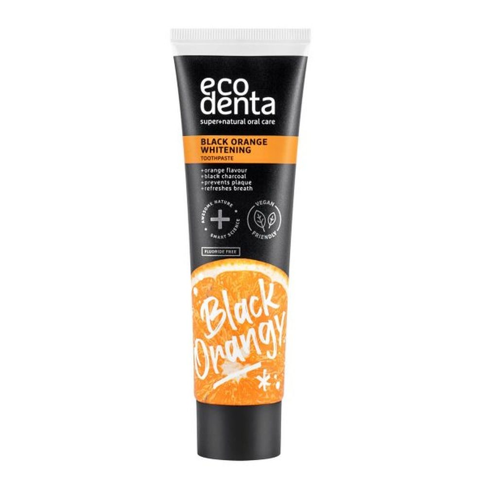 eco denta Black Orange Whitening Zahnpasta 100 ml