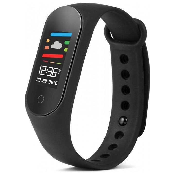 Technaxx TX-HR6 Tracciatore di attività da braccio 2,44 cm (0.96) IP67 Nero