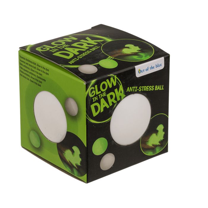 Out of the Blue Squeeze Antistress-Ball, Glow in the dark
