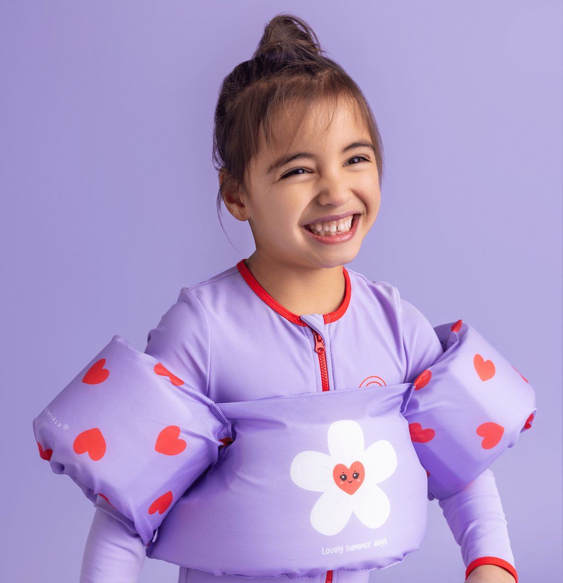 Swim Essentials Puddle Jumper Blumen Herzen Jahre