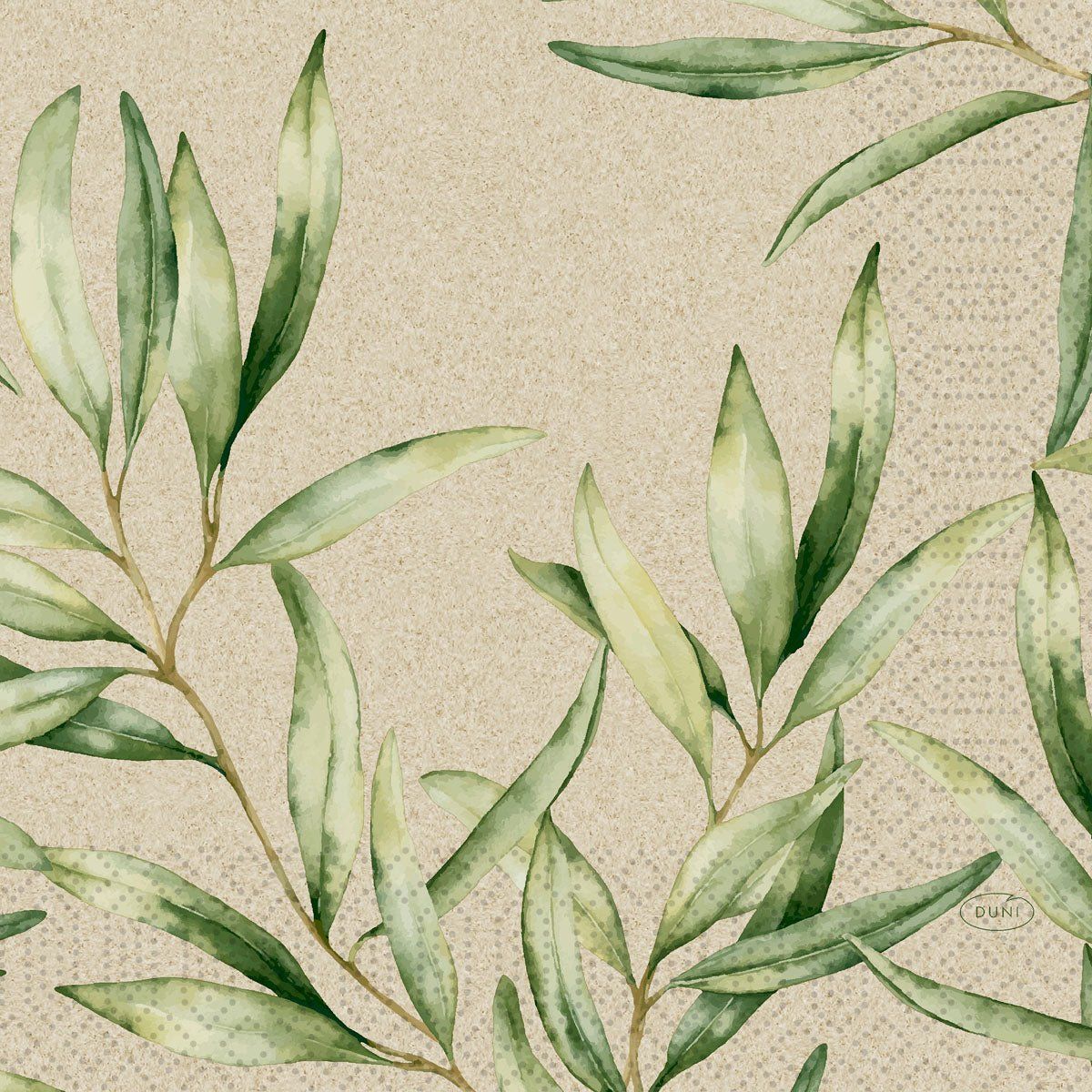 Zelltuchservietten 33 x 3-lagig 1/4 Falz Foliage 250 St Tücher