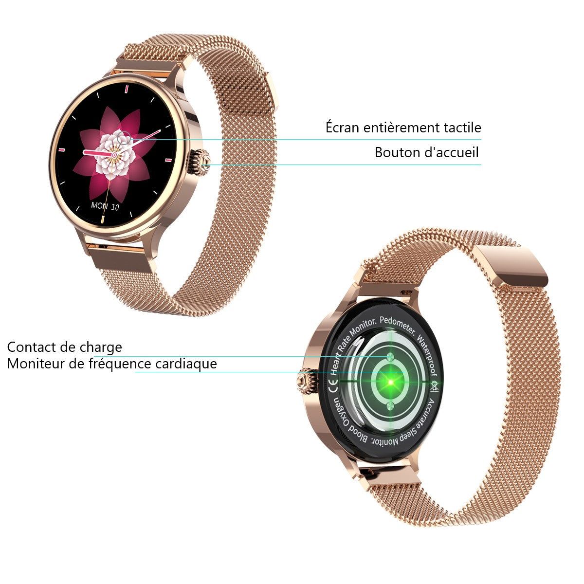 Platyne Multifunktionale Smartwatch