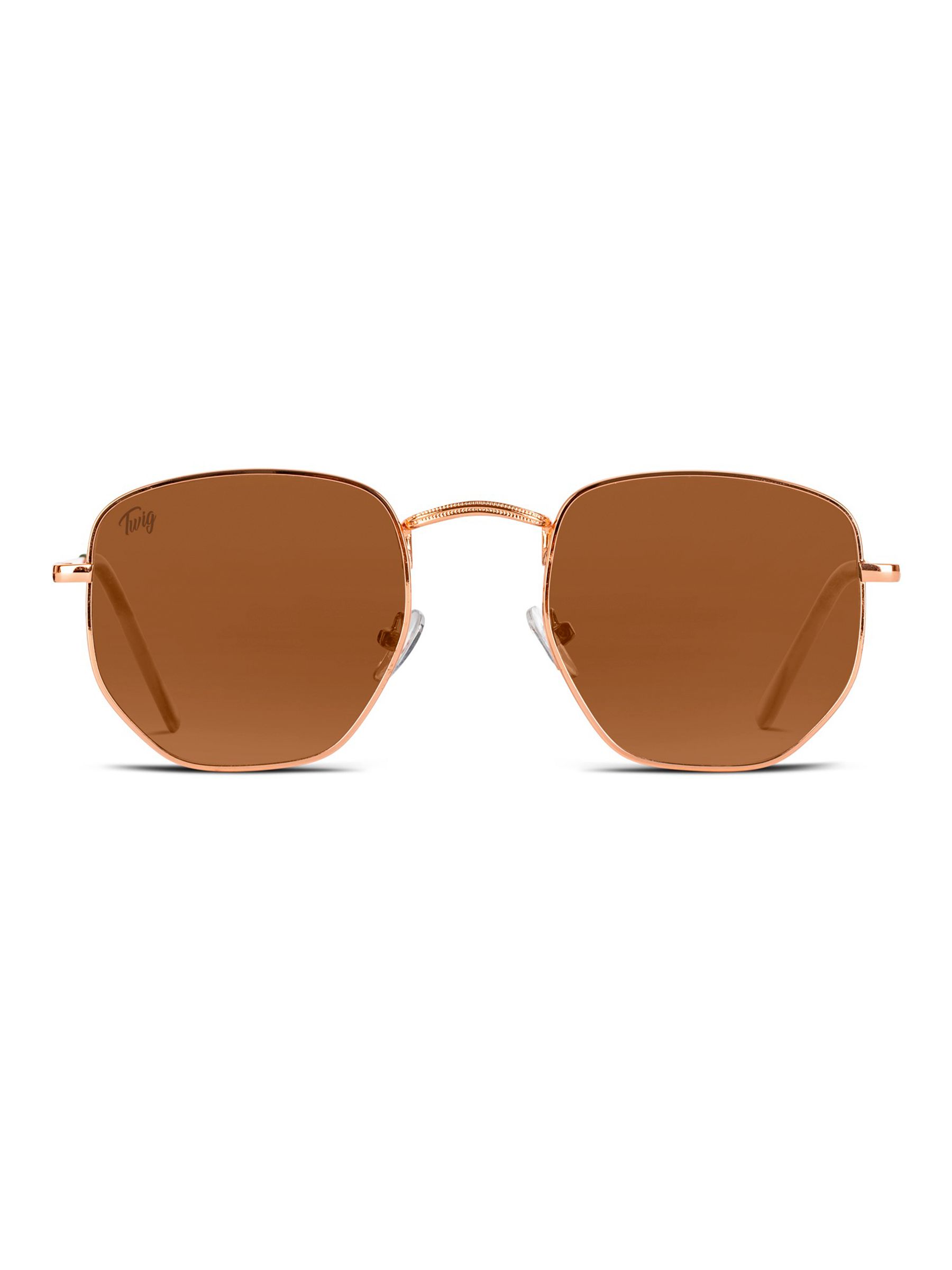Twig occhiali da sole unisex Roque Copper Brown